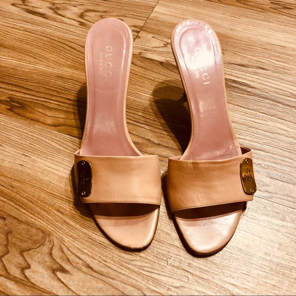 Gucci Shoes - Gucci Vintage Mirabelle Slides